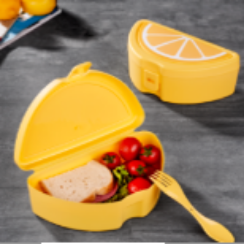 Vitamin Lunch Box with Spoon & Fork 
