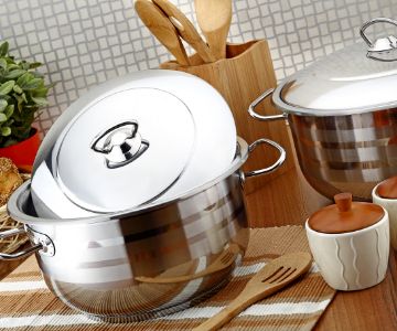 COOKING POT STEEL LID