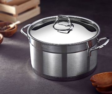 COOKING POT STEEL LID