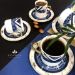 Porcelain cup and saucers