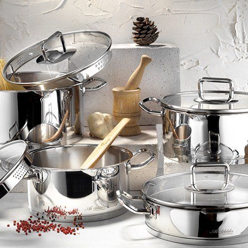Vento Prestige 8 Pcs Cookware Set