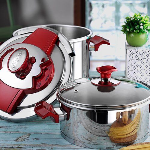 Milano Twin Pressure Cooker Set
