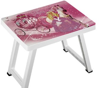 DECORATED FOLDING TABLE FOR CHILD