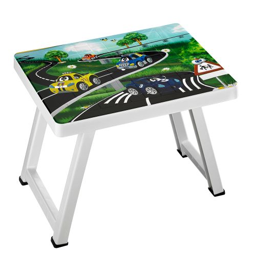 DECORATED FOLDING TABLE FOR CHILD