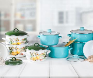 Enamelled Belly Deep Casserole Series