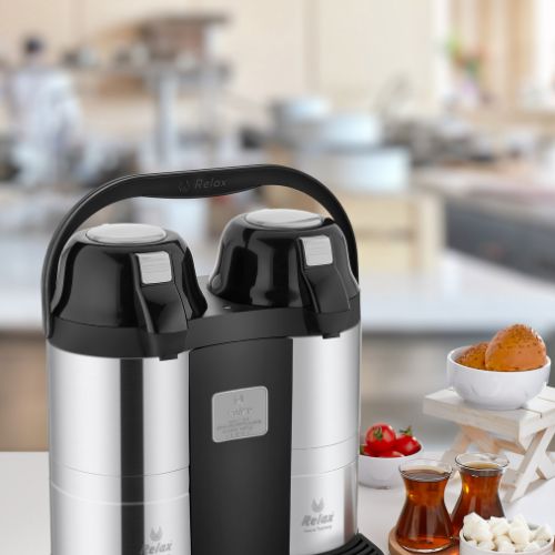 5.00LT. STAINLESS STEEL DOUBLE AIRPOT