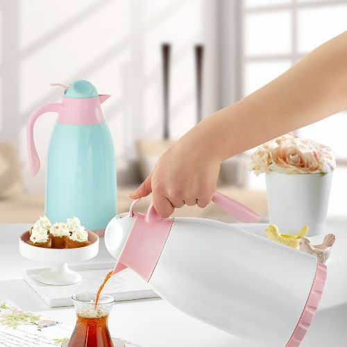 1.3LT PLASTIC VACUUM FLASK WITH GLASS LINER