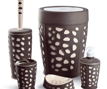 Stone 5 PCS Bathroom Set