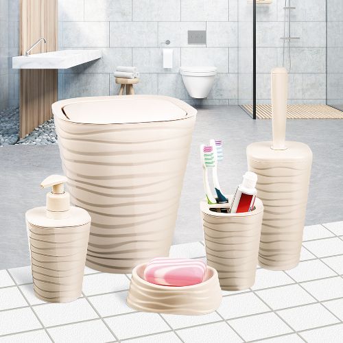 Welle 5 PCS Bathroom Set