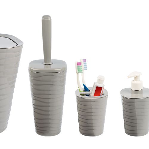 Welle 5 PCS Bathroom Set