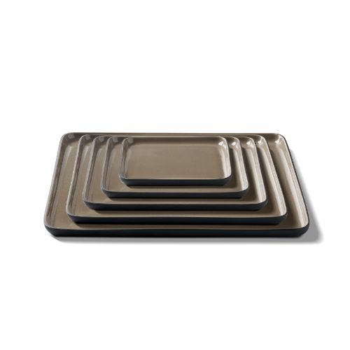 SQUARE Plate Set Double Colour