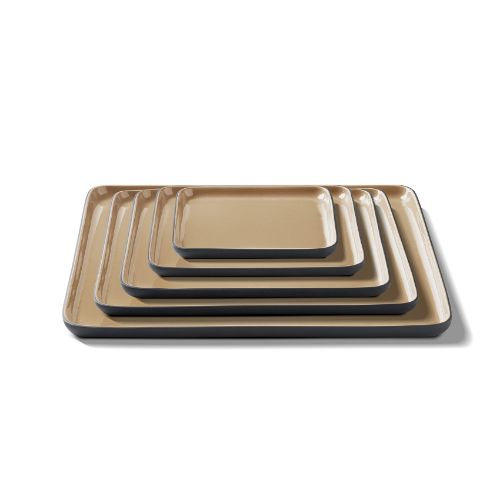SQUARE Plate Set Double Colour