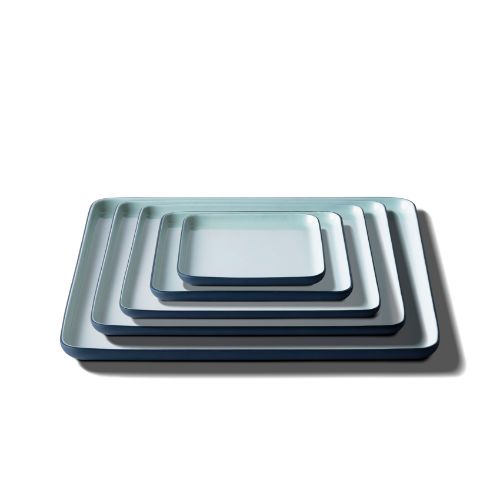 SQUARE Plate Set Double Colour