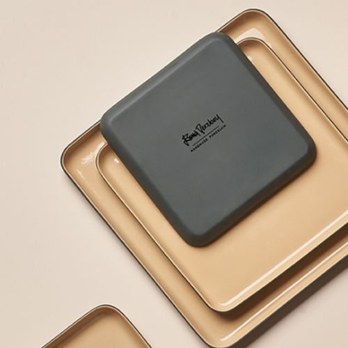 SQUARE Plate Set Double Colour