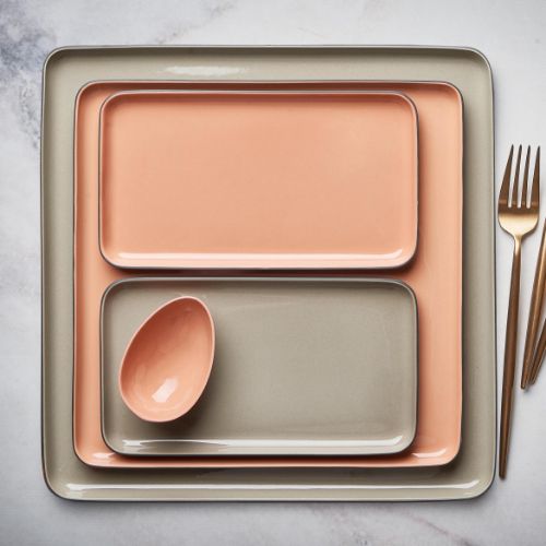RECTANGLE Double Colour Plate Set