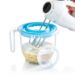 Mixer Bowl with Lid 2200 ml.