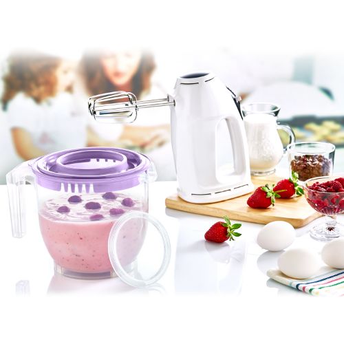 Mixer Bowl with Lid 2200 ml.