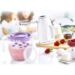 Mixer Bowl with Lid 2200 ml.