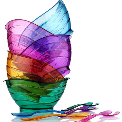 SALAD BOWL WITH SPOON