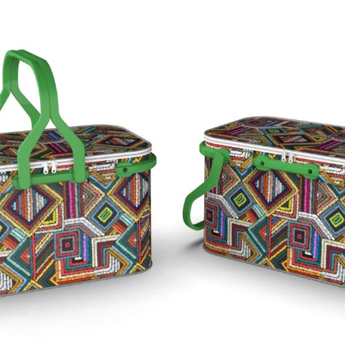FABRIC CARRIED THERMOS