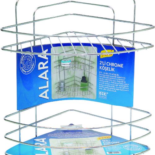 BATH CORNER SHELF 2 RACK(Diameter 4 mm)