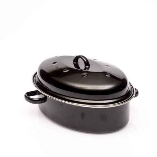 Enamel Oval Roaster