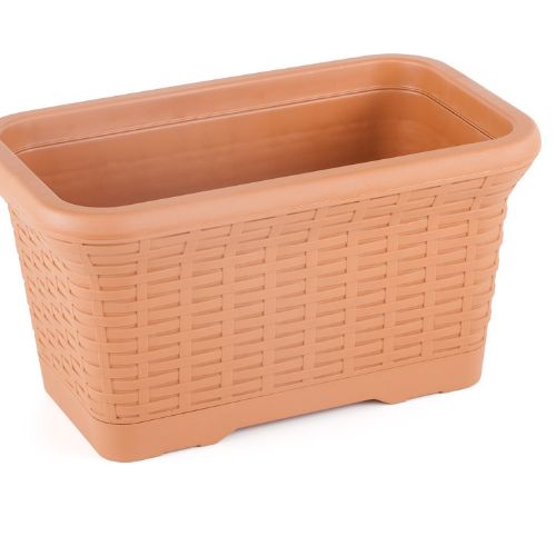 WIRE MESH BALCONY POT