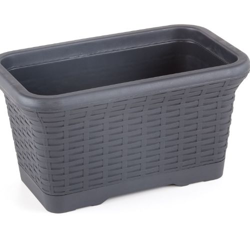 WIRE MESH BALCONY POT