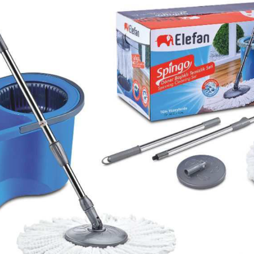 SPINGO - SPINNING MOP COMPLETE SET, 16L, Blue