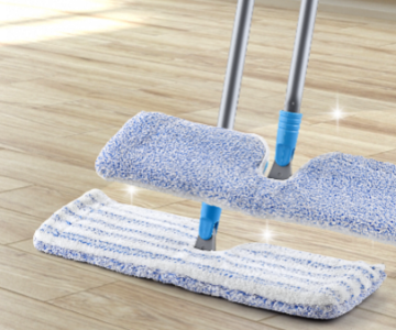 DUO-HOUSEHOLD DOUBLE SIDED MOP SET