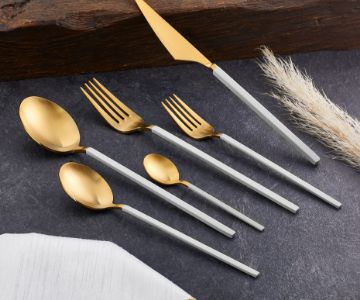 84 Pcs and 36 Pcs Cutlery-Spoon-Knife Sets