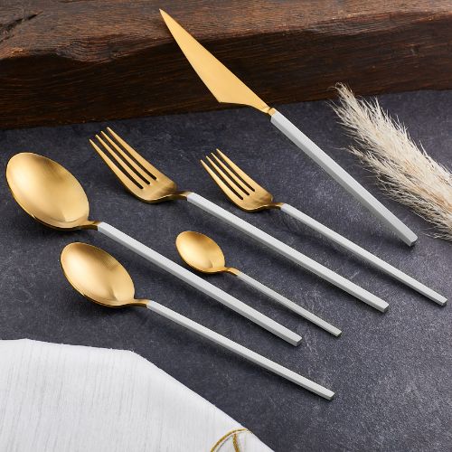 84 Pcs and 36 Pcs Cutlery-Spoon-Knife Sets