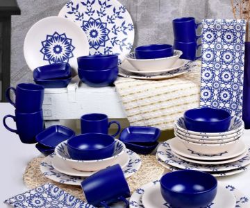 EGE SERIES BLUE+ BLUE ETHNIC DECORATED