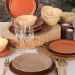HITIT SERIES MIX SOLID COLORS : BROWN&ORANGE / ORANGE