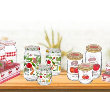Metal Lid Canisters/Jars