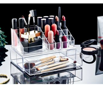 AK 611 - MAKEUP ORGANIZER BOX WITH DRAWER