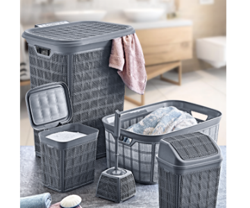 AK 587 - JUTE BATH SET 5 PCS.