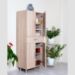 ALESTA 4 DOOR 1 DRAWER CABINET