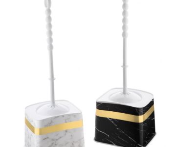 WC Brush Set Marble