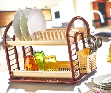Antic Dish Drainer