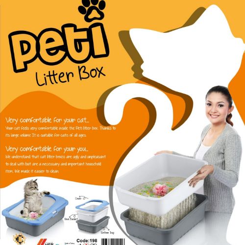 Peti Cat Litter Box