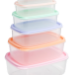 RECTANGULAR FOOD SAVER SET  6 PCS