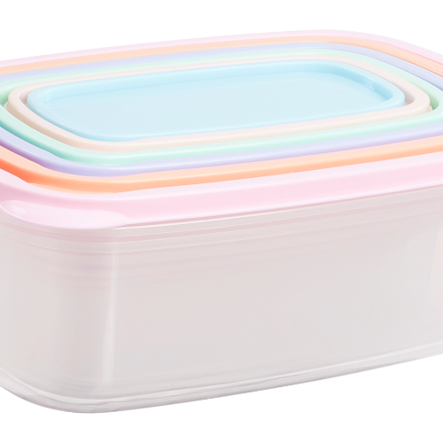 RECTANGULAR FOOD SAVER SET  6 PCS