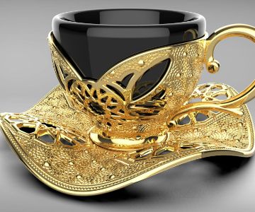 Turkish Coffee Cup Set 