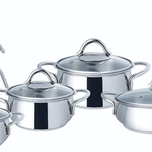 Jasmine dowry set 16-18-22 deep pot, 24 low pot,teapot set and threesome coffee pot set