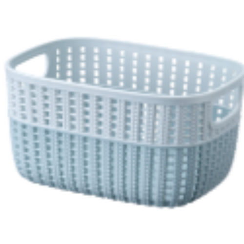 G-649 Knitty 2-Tone Knit Basket