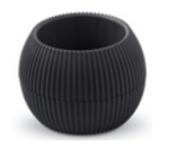 Coral Round Flower Pot 