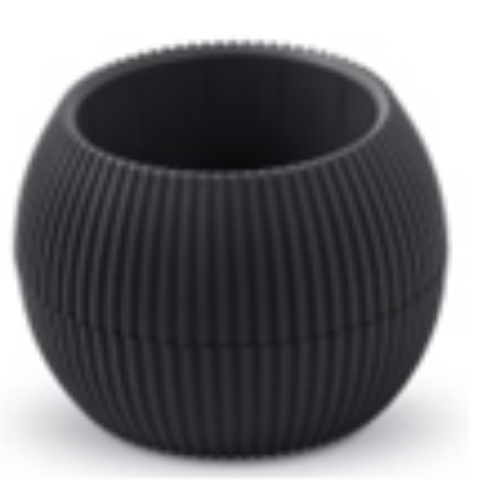 Coral Round Flower Pot 