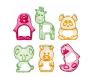 Animals Biscuit Moulds