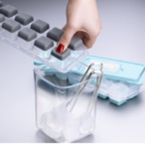 Cool & Soft Non-Stick Icecube Tray  Cube Shape   